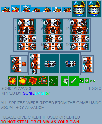 Sonic Advance - EGG X