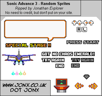 Sonic Advance 3 - Miscellaneous Objects 1