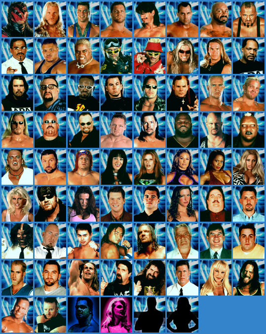 PlayStation - WWF SmackDown! 2: Know Your Role - Portraits - The ...