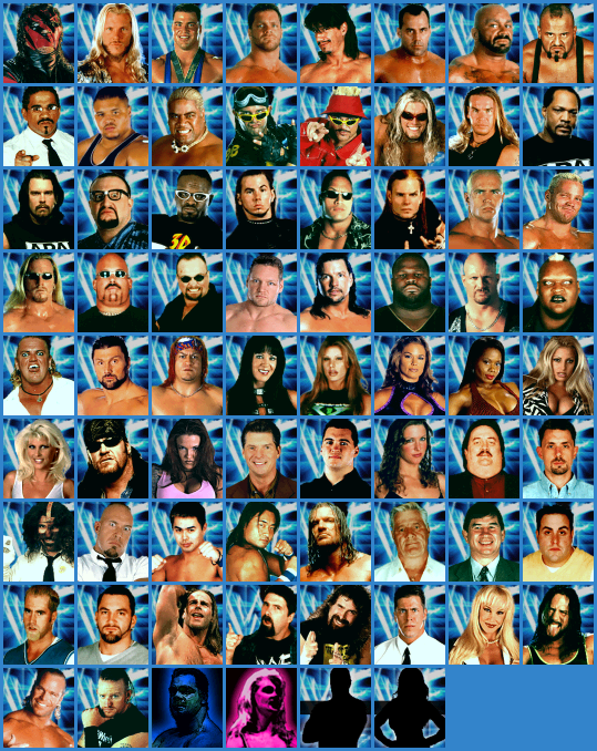 WWF SmackDown! 2: Know Your Role - Portraits