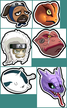 Ninja Heroes - Summon Icons