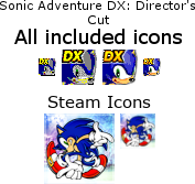 Sonic Adventure DX: Director's Cut - Executable Icons