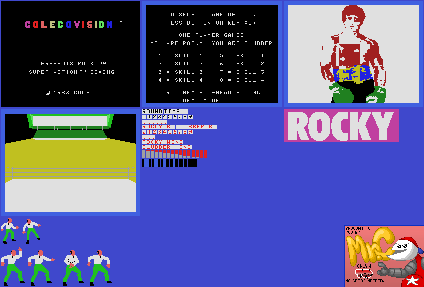 Rocky Super-Action Boxing - Miscellaneous