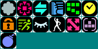 Tetris Party Deluxe - Item Icons