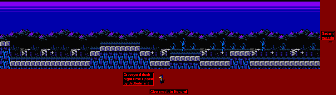 Castlevania 2: Simon's Quest - Graveyard Duck (Night)