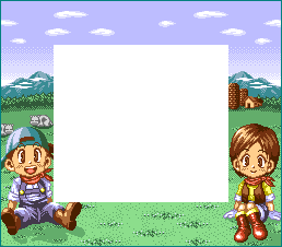 Harvest Moon GB - Super Game Boy Border