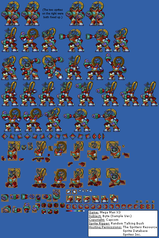 Mega Man X3 - Byte (Sample Version)