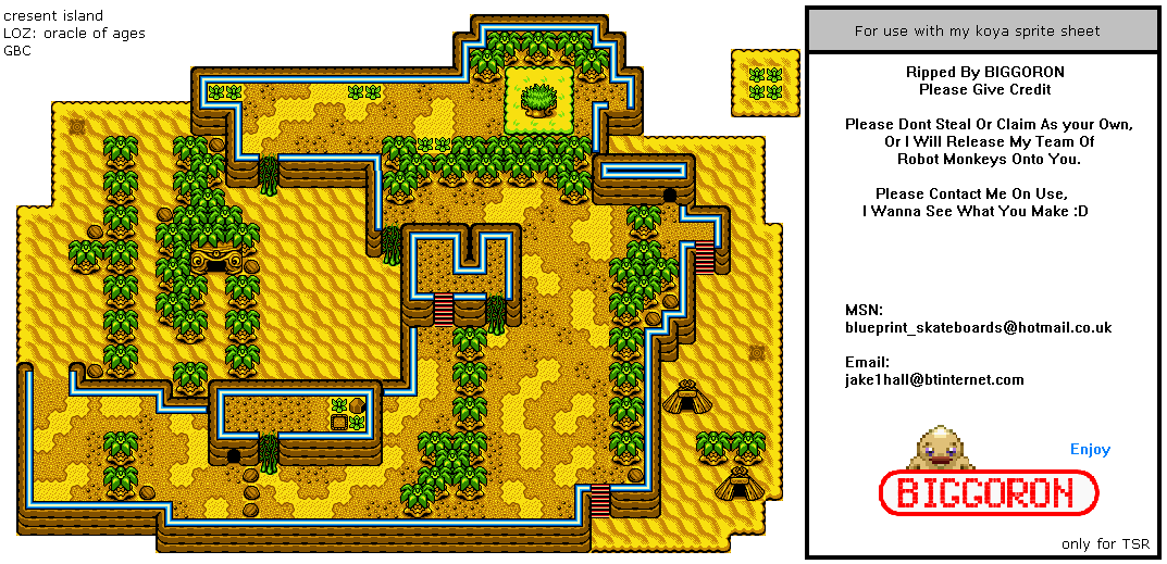 The Spriters Resource Full Sheet View The Legend of Zelda Oracle