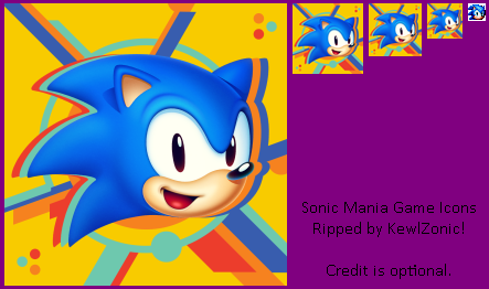 Sonic Mania - Game Icon
