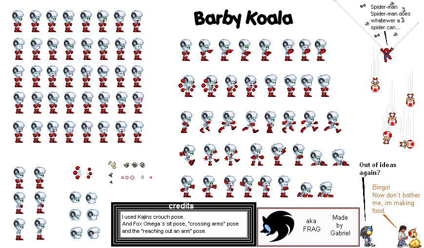Sonic the Hedgehog Media Customs - Barby Koala