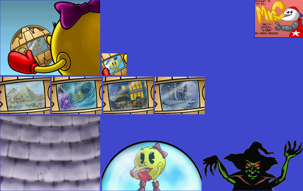 Ms. Pac-Man: Maze Madness - Level Intros