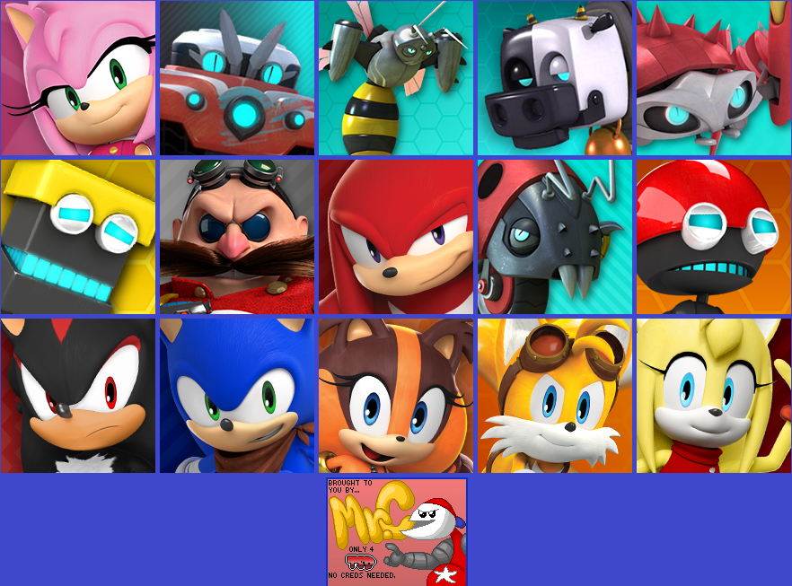 Sonic Dash 2: Sonic Boom - Leaderboard Avatars