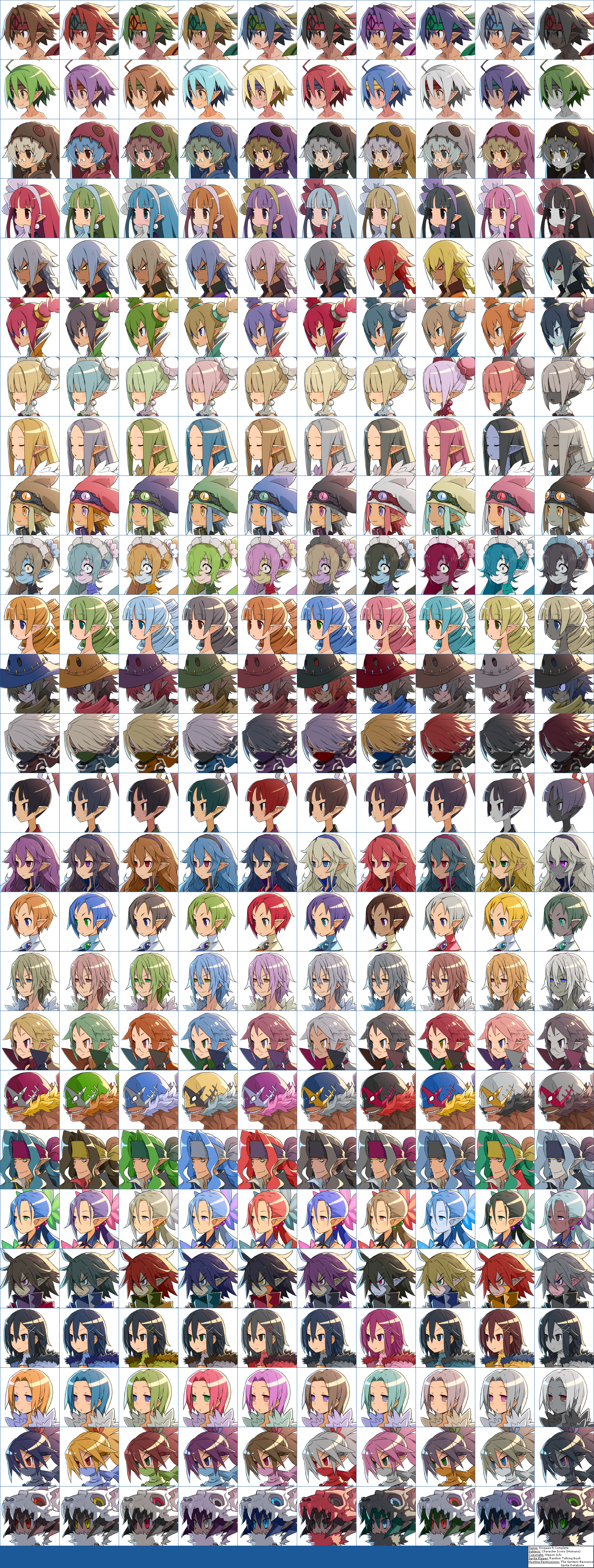 Character Icons (Humans)