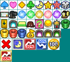 Fortune Street - General HUD Icons