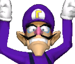 Waluigi Icons: Solo Mode Menu - Mario Party 7
