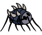 Corpse Creeper (Variant 1) - Hollow Knight