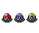 Overworld Pokéballs - Pokémon Customs