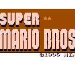 Title Screen, HUD and Miscellaneous - Super Mario Bros. 2 / The Lost Levels (JPN)