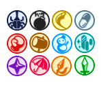 Copy Ability Icons - Kirby Battle Royale