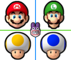 Character Icons - New Super Mario Bros. U / New Super Luigi U