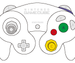 Gamecube Controller Button Prompts - The Legend of Zelda: Twilight Princess Microsite