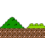 Background 1 (Mountains) - Super Mario Bros. 2 / The Lost Levels (JPN)