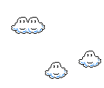Background 3 (Clouds) - Super Mario Bros. 2 / The Lost Levels (JPN)