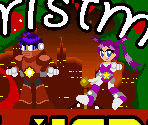 Title Screen Elements - Christmas Time Heroes