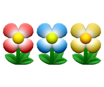 Flowers - New Super Mario Bros. U / New Super Luigi U