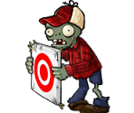 Target Zombie - Plants vs. Zombies