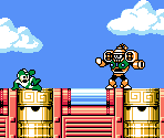 Wind Man Tileset (MM10-Style) - Mega Man Customs