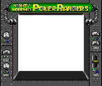 Super Game Boy Border - Mighty Morphin Power Rangers