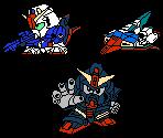 Mobile Suit Z Gundam Mechs - Dai-2-ji Super Robot Taisen (JPN)