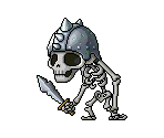 Officer Skeleton - MapleStory