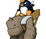 Dark Yeti and Pepe - MapleStory