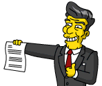 Ronald Reagan - The Simpsons: Tapped Out