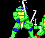 Title Screen - Teenage Mutant Ninja Turtles