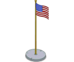 American Flag - The Simpsons: Tapped Out
