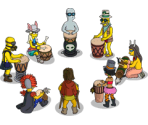 Drum Circle - The Simpsons: Tapped Out
