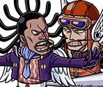 #3800 - Gedatsu & Shura & Satori - One Piece: Treasure Cruise