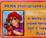 Photographer Card - Pokémon Snap