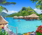 Bora Bora - Dream Vacation Solitaire