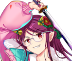 Zanmu Nippaku (Administrator of the New Flower Garden) - Touhou LostWord