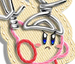 Ravel Ability Pause Menu Art - Kirby's Extra Epic Yarn