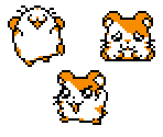 Hamspar, Nokrmp-P, Sparklie - Hamtaro: Ham-Hams Unite