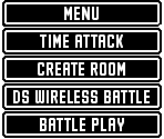 Menu Elements - Sonic Rush