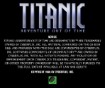Credits - Titanic: Adventure Out of Time