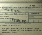 Messages - Titanic: Adventure Out of Time