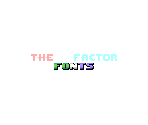 Fonts - The S Factor: Sonia and Silver (Hack)
