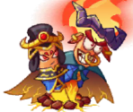 Burdock Batter (Ox-Demon King & Princess Iron-Fan - Super Costume) - Plants vs. Zombies 2